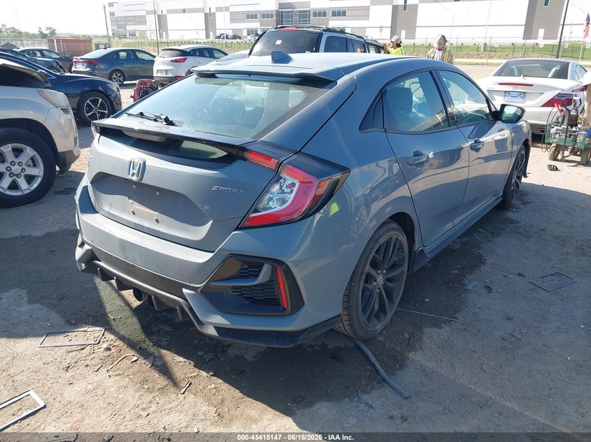 2021 HONDA CIVIC auction photo 4