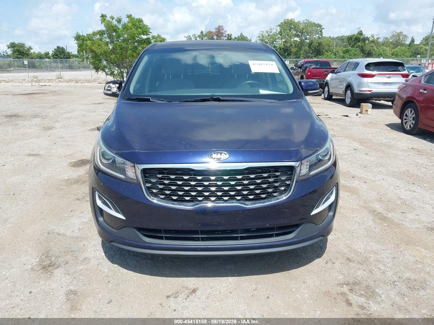VIN KNDMB5C10K6539375 2019 KIA SEDONA LX