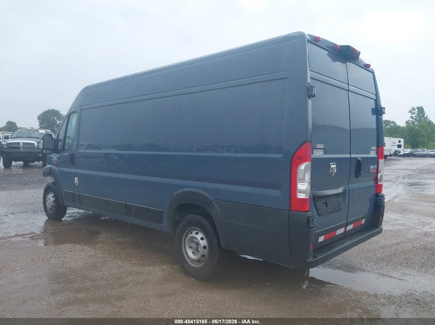 Vin: 3c6urvjg4ke564493, lot: 45913187, ram promaster 3500 cargo van high roof 159 wb ext 20193