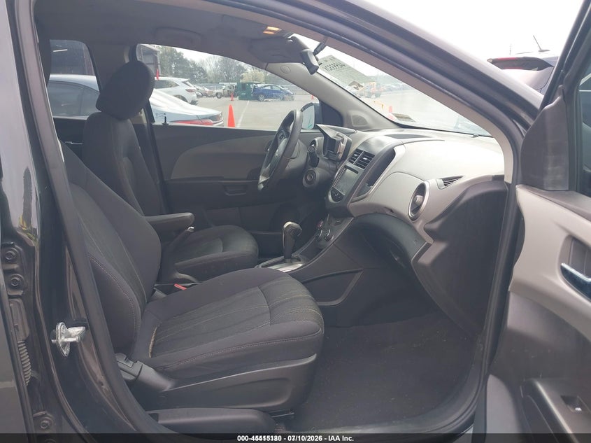 CHEVROLET SONIC 2015 VIN 1G1JC5SH2F4174903