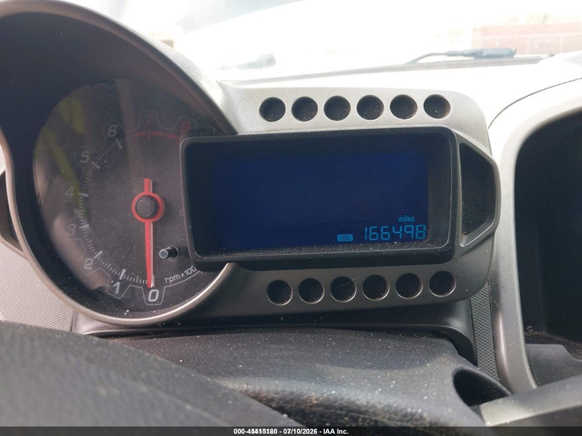 CHEVROLET SONIC 2015 VIN 1G1JC5SH2F4174903