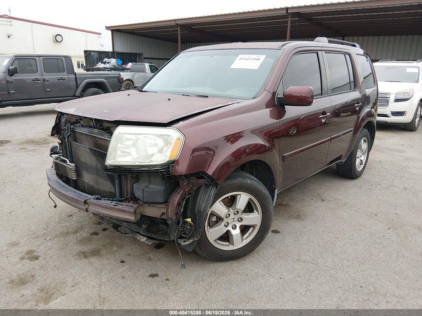 2010 Honda Pilot Ex-L 5FNYF3H50AB016477 photo 1