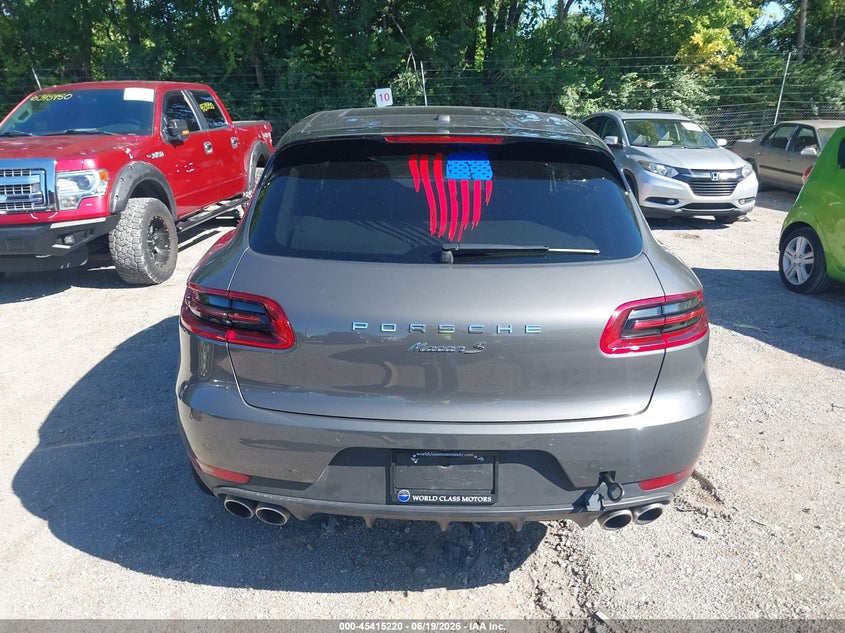 2016 Porsche Macan S VIN: WP1AB2A50GLB56115 Lot: 45415220