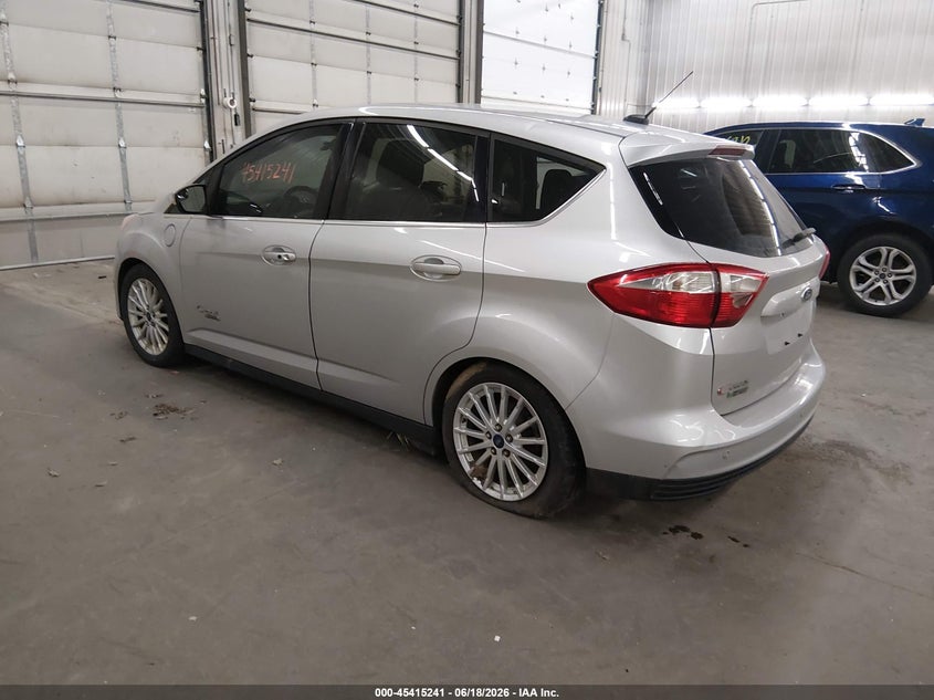 Vin: 1fadp5cu0el513205, lot: 45913263, ford c-max energi sel 20143