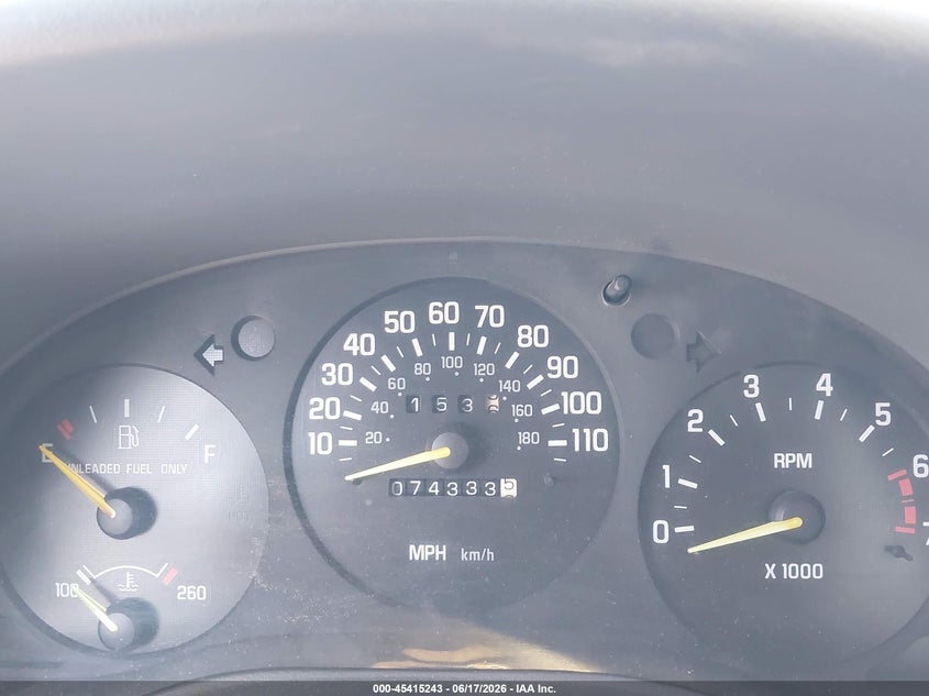 1999 CHEVROLET LUMINA auction photo 7