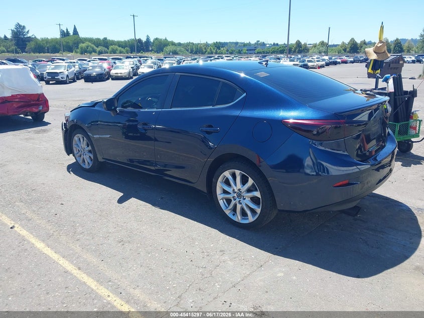 Vin: jm1bm1x39g1287314, lot: 45913319, mazda mazda3 s grand touring 20163