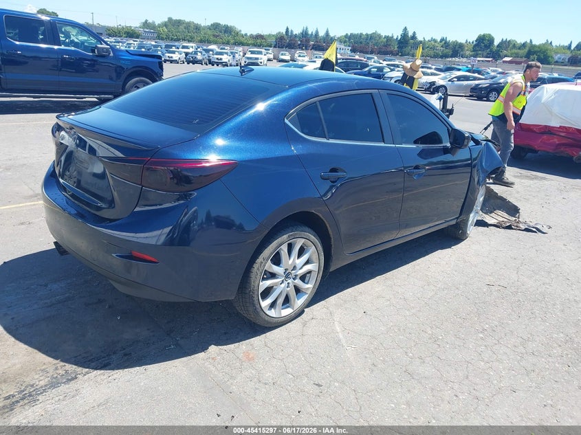 Vin: jm1bm1x39g1287314, lot: 45913319, mazda mazda3 s grand touring 20164