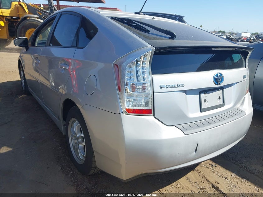 2010 TOYOTA PRIUS VIN JTDKN3DU9A0219579 nuotrauka 3