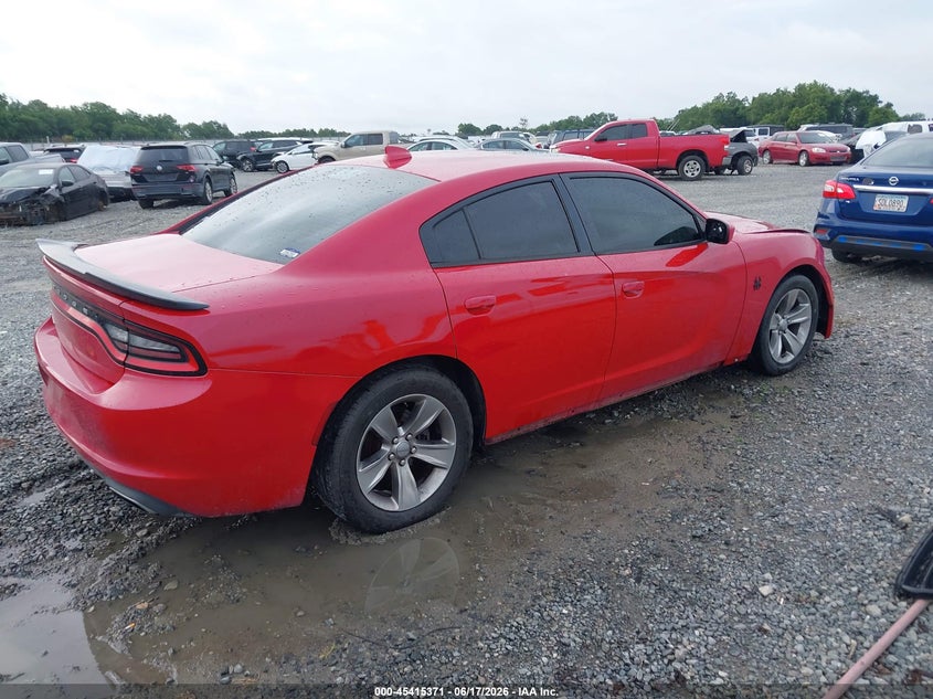 2016 DODGE CHARGER SEDAN 3.6L V-6 DOHC, VVT, 292HP