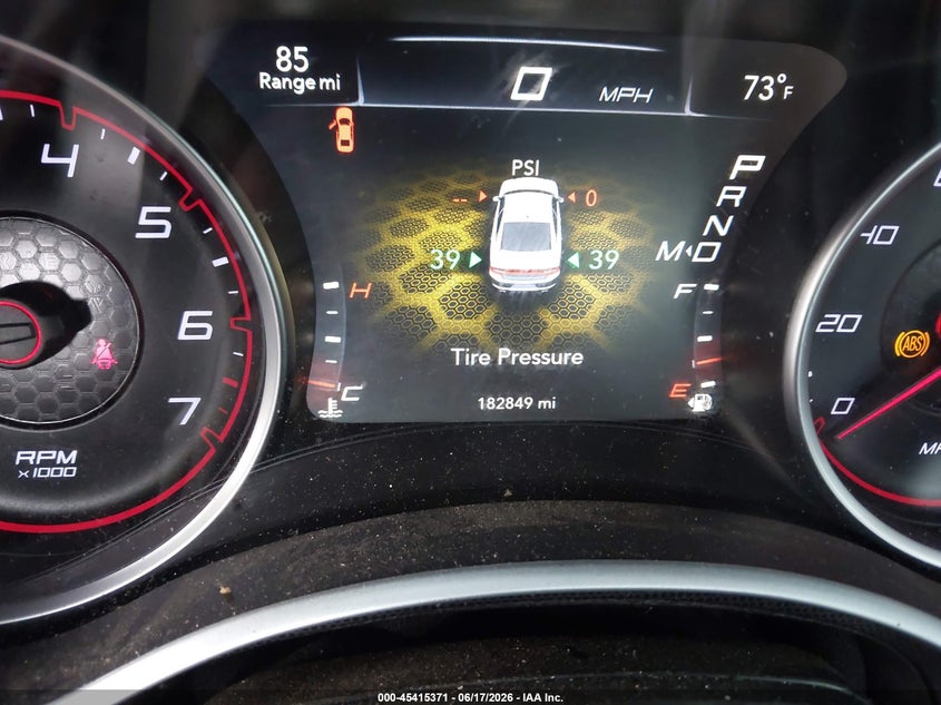 2016 DODGE CHARGER SEDAN 3.6L V-6 DOHC, VVT, 292HP