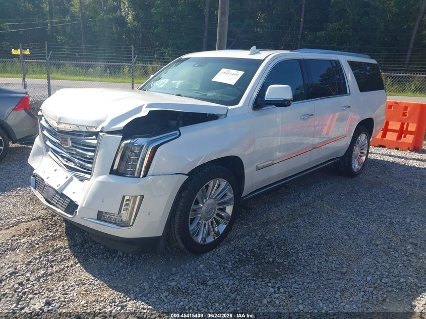Vin: 1gys4kkj6lr160540, lot: 45913431, cadillac escalade esv platinum 20202