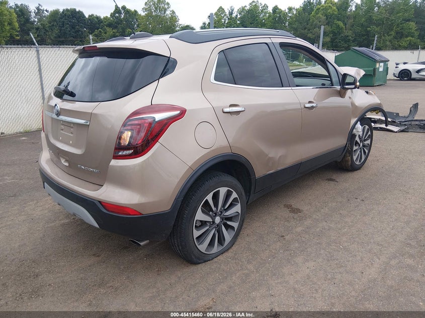 Vin: kl4cjcsb8jb633808, lot: 45913482, buick encore essence 20184
