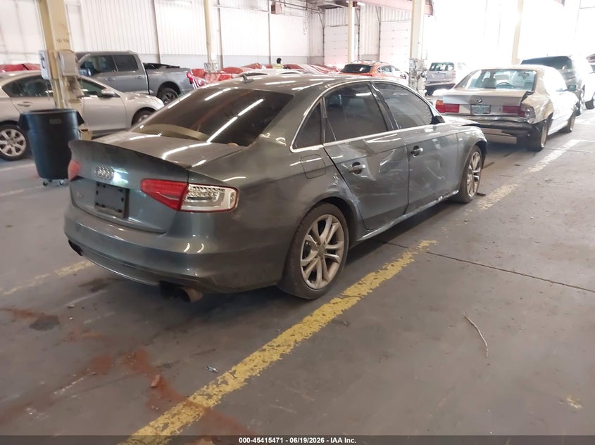 Vin: waubgafl3da131674, lot: 45913494, audi s4 3.0t premium plus 20134