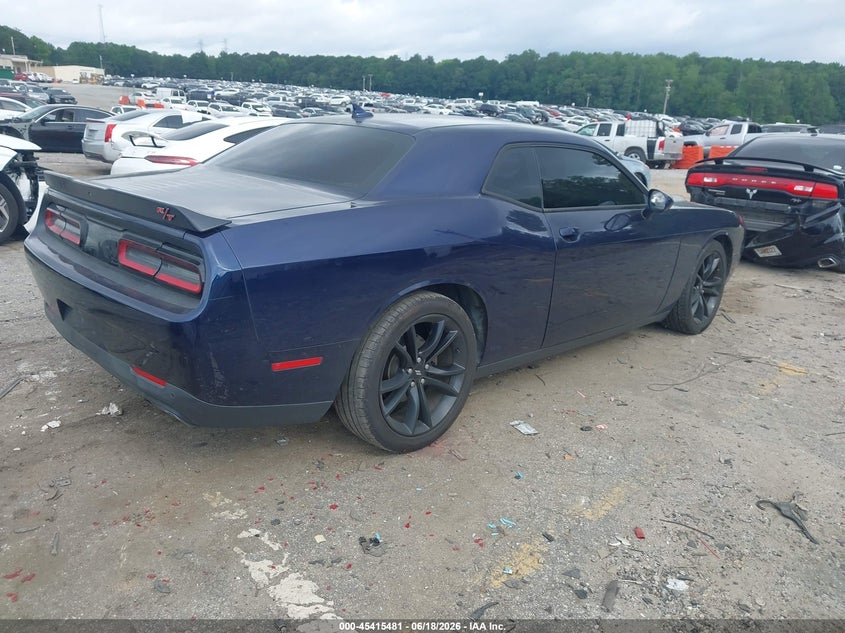 Vin: 2c3cdzbt5hh592763, lot: 45913503, dodge challenger r/t 20174