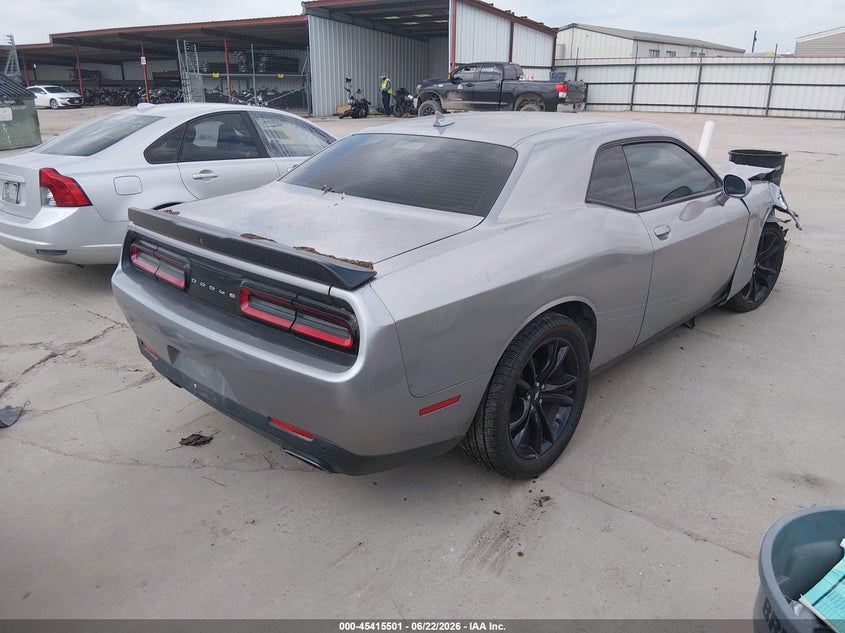 Vin: 2c3cdzag2jh1a2188, lot: 45913523, dodge challenger sxt/sxt plus 20184