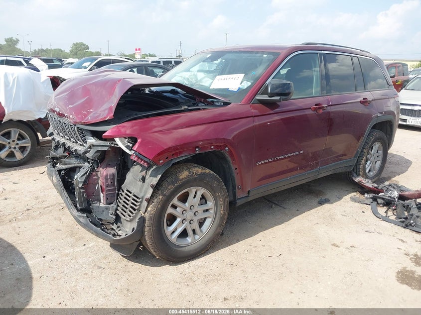 2023 JEEP GRAND CHEROKEE auction photo 2