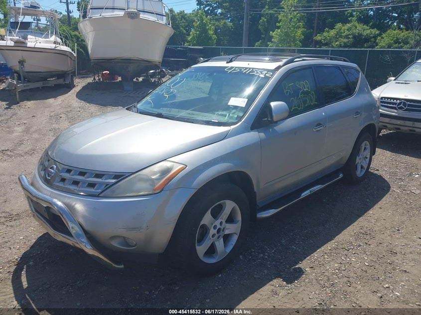 JN8AZ08W15W435816 2005 Nissan Murano Sl photo 1