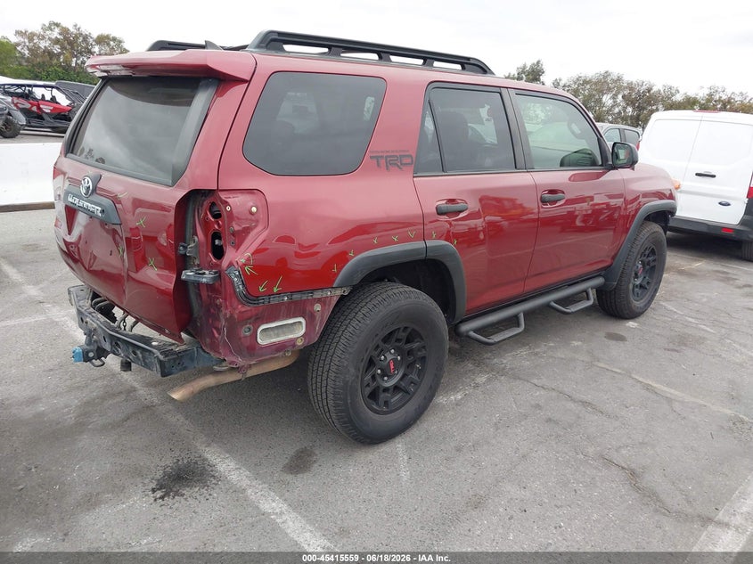 Vin: jtebu5jr1c5102952, lot: 45913581, toyota 4runner trail 20124