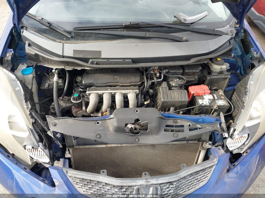 2010 Honda Fit VIN: JHMGE8G25AS016396 Lot: 45415604