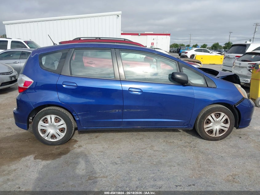 2010 Honda Fit VIN: JHMGE8G25AS016396 Lot: 45415604
