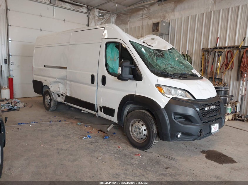 Vin: 3c6mrvjg6pe515108, lot: 45913638, ram promaster 3500 cargo van high roof 159 wb ext 2023 img_1