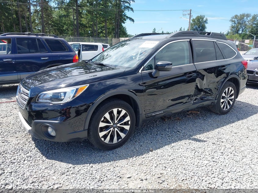 Vin: 4s4bsenc4f3285081, lot: 45913707, subaru outback 3.6r limited 20152