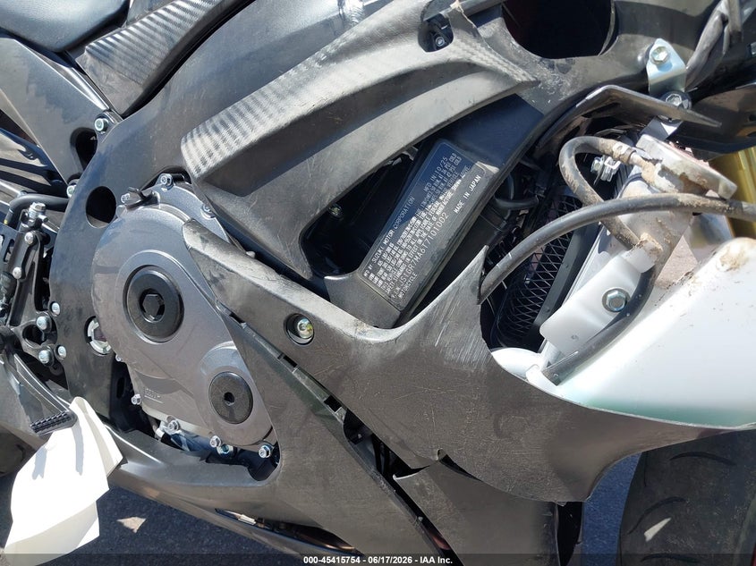 2026 Suzuki Gsx-R750 VIN: JS1GR7MA6T7101002 Lot: 45415754