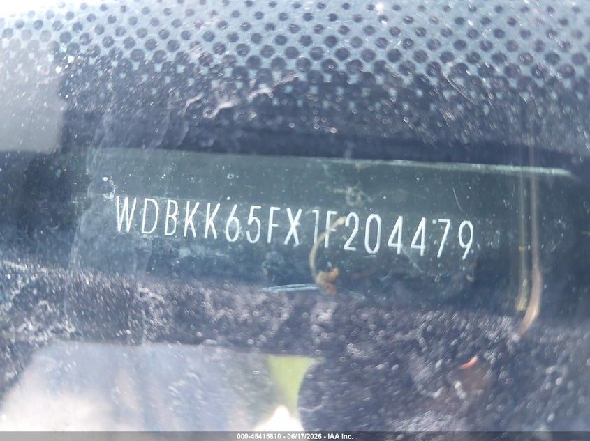 2001 Mercedes-Benz Slk 320 VIN: WDBKK65FX1F204479 Lot: 45415810