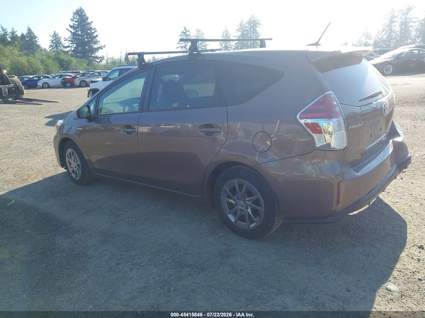 Vin: jtdzn3eu3hj060897, lot: 45913868, toyota prius v four 20173