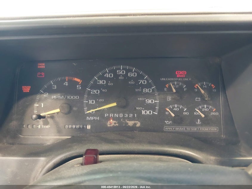 1995 Chevrolet Gmt-400 K1500 VIN: 1GCEK14Z7SZ198752 Lot: 45415913