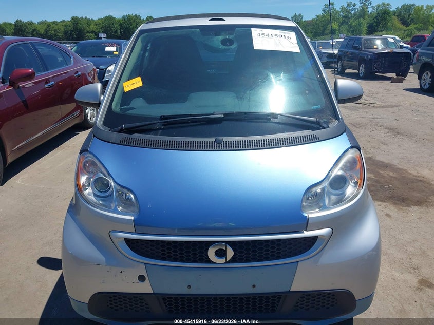2013 Smart Fortwo Passion VIN: WMEEK3BA9DK582702 Lot: 45415916