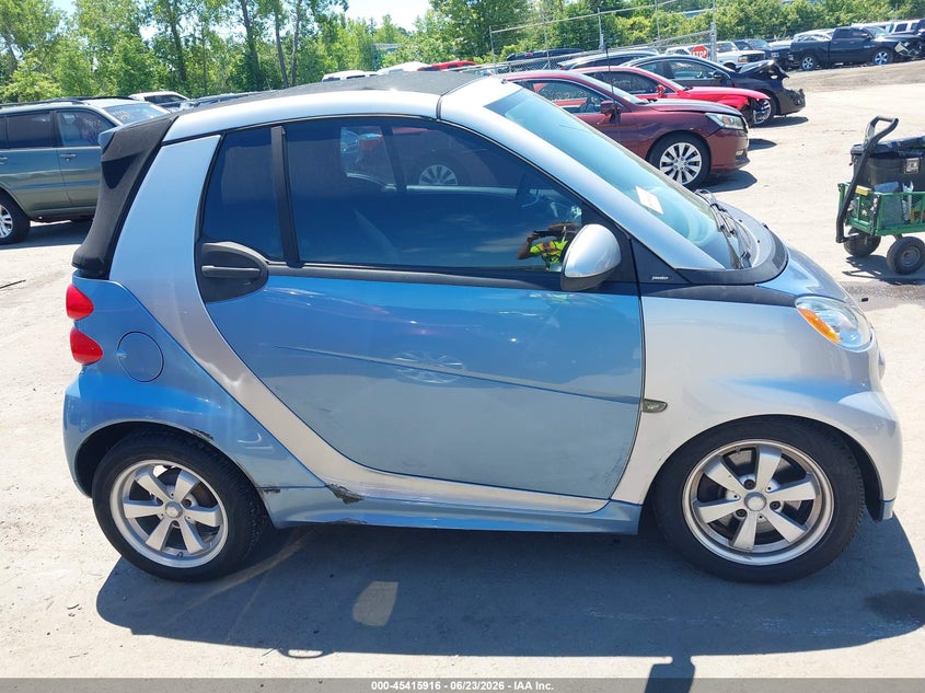 2013 Smart Fortwo Passion VIN: WMEEK3BA9DK582702 Lot: 45415916