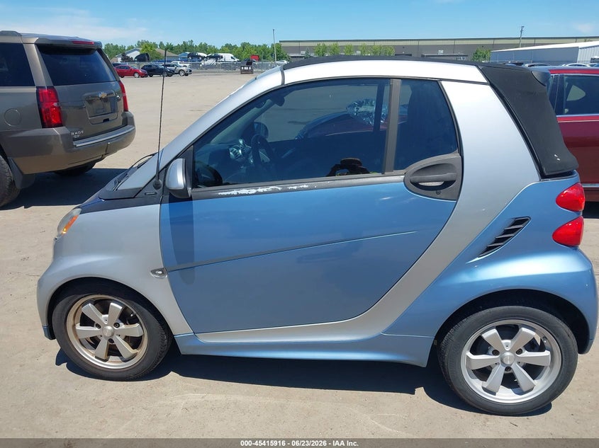 2013 Smart Fortwo Passion VIN: WMEEK3BA9DK582702 Lot: 45415916