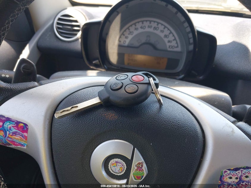 2013 Smart Fortwo Passion VIN: WMEEK3BA9DK582702 Lot: 45415916