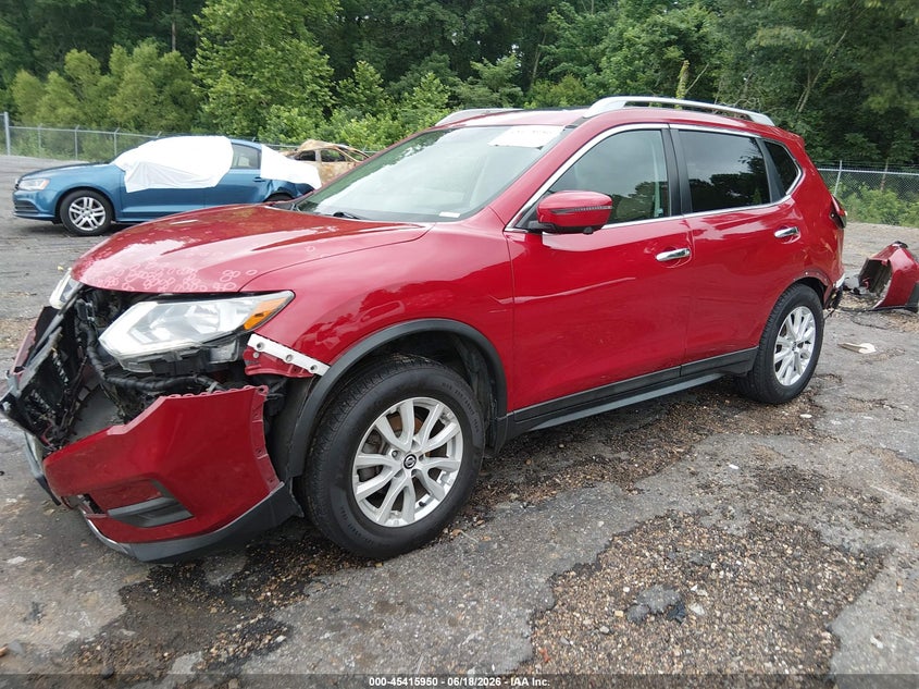 2017 NISSAN ROGUE auction photo 2