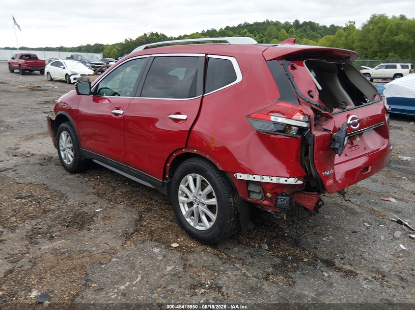 2017 NISSAN ROGUE auction photo 3
