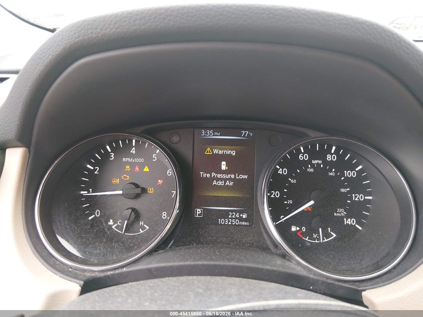 2017 NISSAN ROGUE auction photo 7
