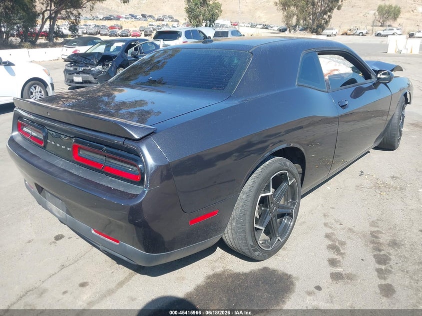 Vin: 2c3cdzag1jh245876, lot: 45913988, dodge challenger sxt 20184