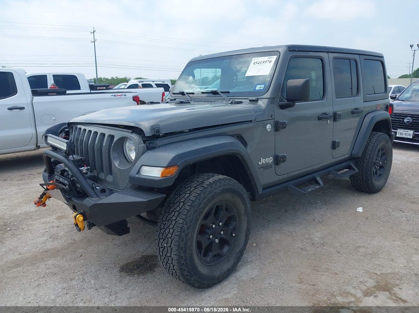 2018 JEEP WRANGLER UNLIMITED auction photo 2