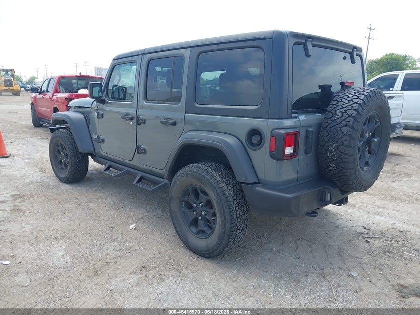 2018 JEEP WRANGLER UNLIMITED auction photo 3