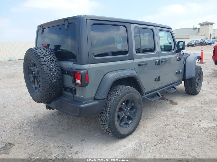2018 JEEP WRANGLER UNLIMITED auction photo 4