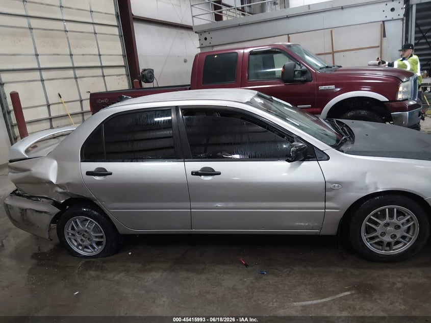 2006 Mitsubishi Lancer Es/Se VIN: JA3AJ26E56U071596 Lot: 45415993
