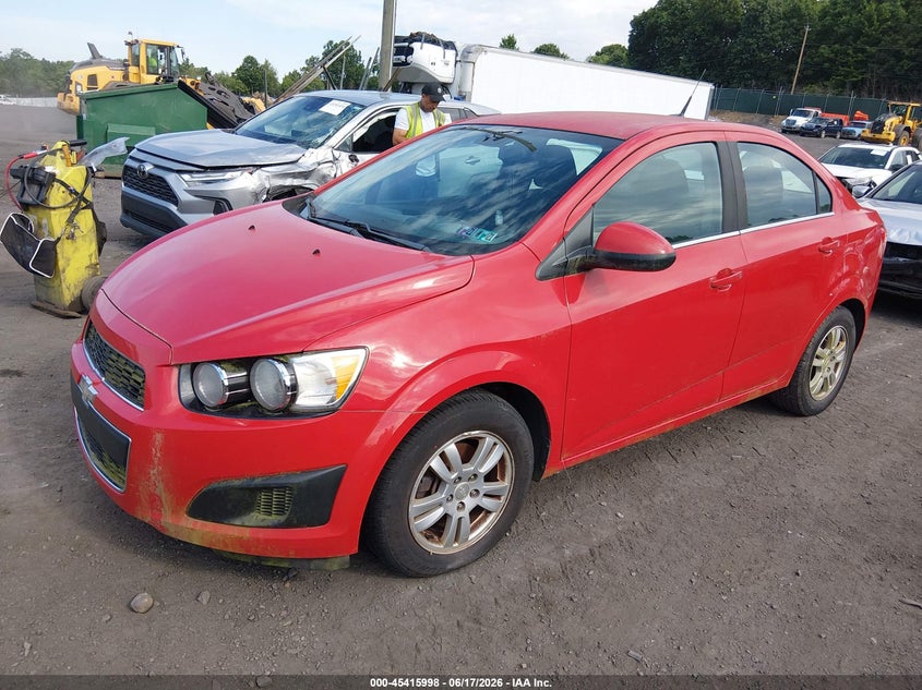 2012 Chevrolet Sonic 2lt 1G1JC5SHXC4208355 photo 1