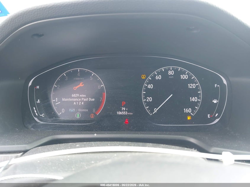 2018 HONDA ACCORD auction photo 7
