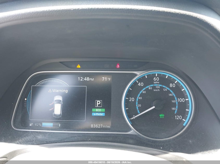 2022 Nissan Leaf Sv Plus 62 Kwh VIN: 1N4BZ1CV5NC550334 Lot: 45416010