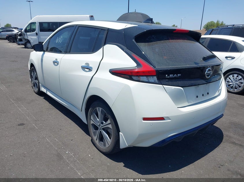 Vin: 1n4bz1cv5nc550334, lot: 45914032, nissan leaf sv plus 62 kwh 20223
