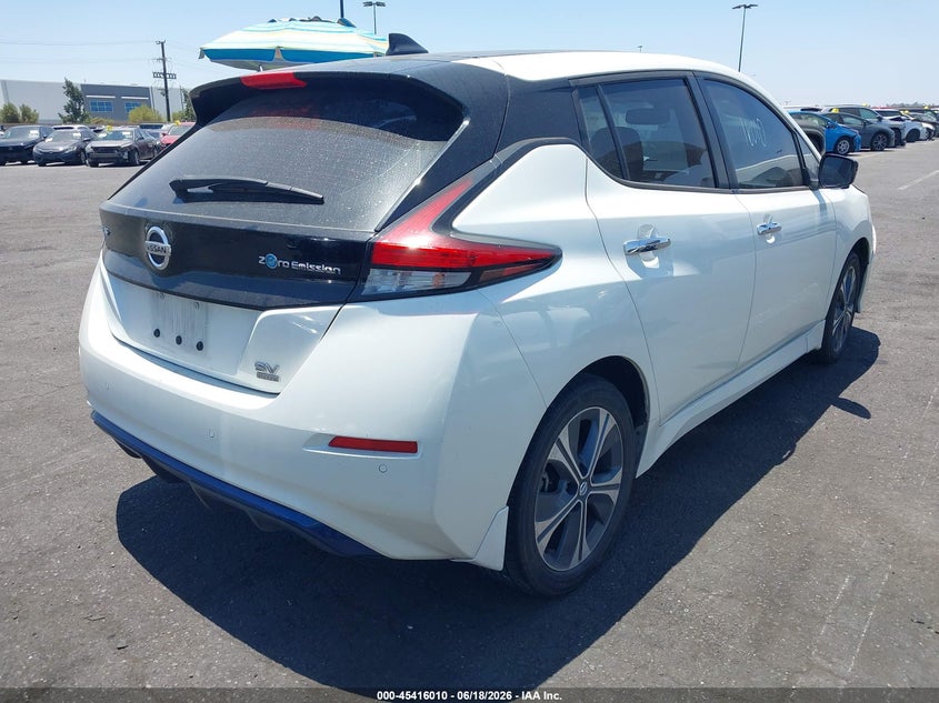 Vin: 1n4bz1cv5nc550334, lot: 45914032, nissan leaf sv plus 62 kwh 20224