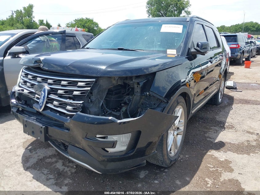 Vin: 1fm5k7d83ggc30041, lot: 45914038, ford explorer xlt 20162