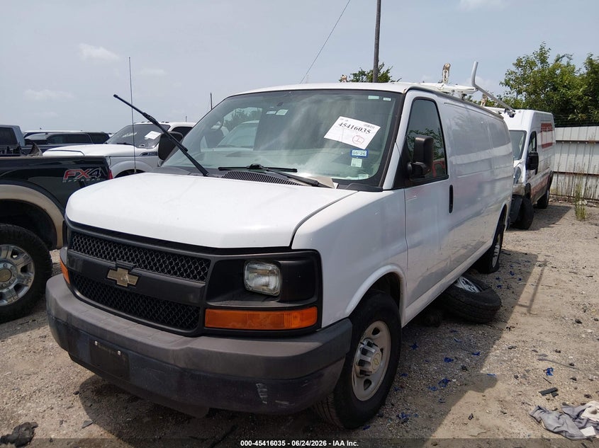 Vin: 1gczgubg5e1165919, lot: 45914058, chevrolet express 3500 work van 20142