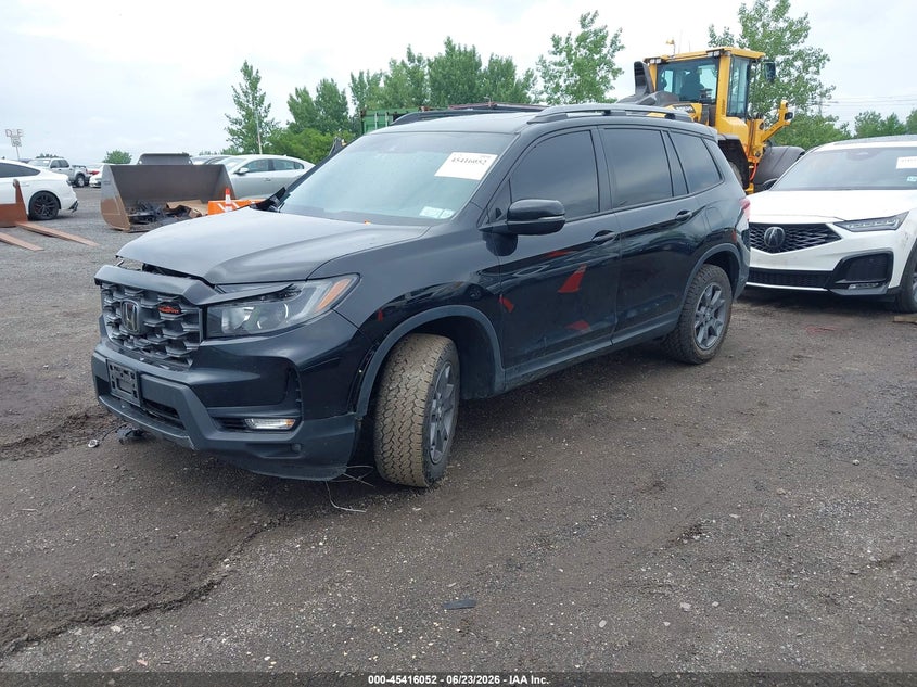Vin: 5fnyf8h62rb019172, lot: 45914074, honda passport awd trailsport 20242